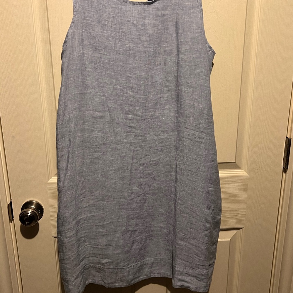 Nicole Miller Blue Sheath Midi Dress